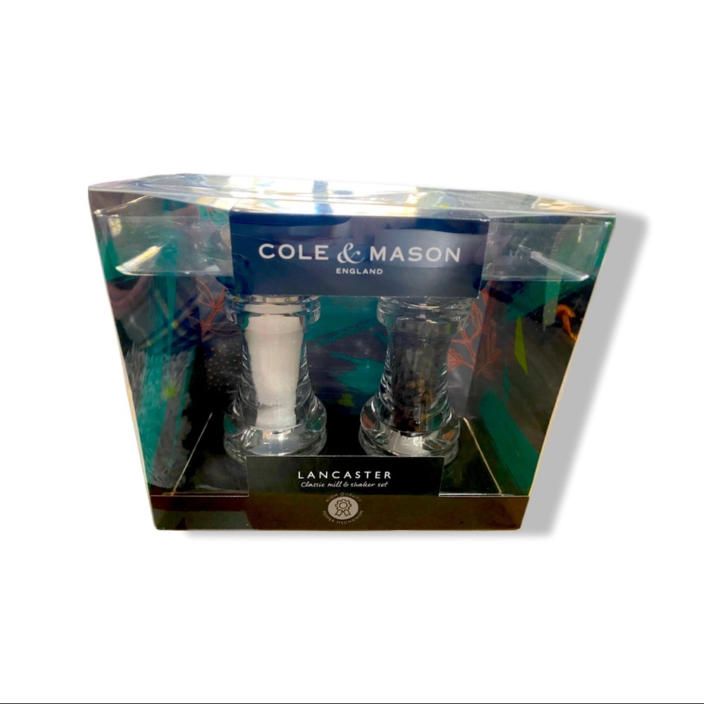 Cole & Mason mill & shaker set NEW